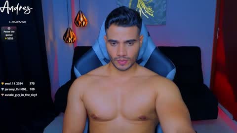 Andres online show from December 13, 8:41 am