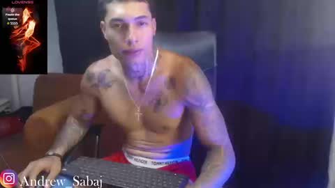 andrew sabaj online show from September 13, 9:58 pm