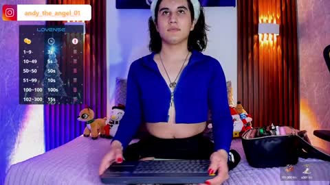 andy angel online show from December 5, 1:17 pm
