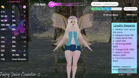 Snapshot of anenyaqueen chatting on February 8, 4:25 am Anenya online show from February 8, 4:25 am