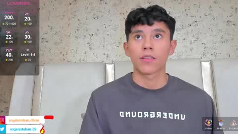 ngel Esteban  online show from January 19, 4:01 am