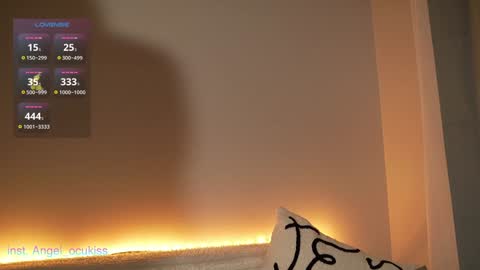 Snapshot of angel_ocu chatting on January 27, 11:00 pm Angelina LushDomi is active Ill be happy to have fun with you Lets make hot show together online show from January 27, 11:00 pm