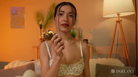 Snapshot of angel_ocu chatting on December 16, 6:57 pm Angelina LushDomi is active Ill be happy to have fun with you Lets make hot show together online show from December 16, 6:57 pm