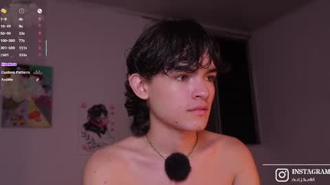 Snapshot of angelocute_ chatting on June 26, 2:27 am Angelo I work from home this is my room online show from June 26, 2:27 am