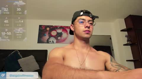 Snapshot of angelovfitnessxv chatting on January 7, 8:44 pm angelov online show from January 7, 8:44 pm