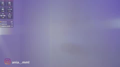 Ania online show from January 15, 11:51 pm