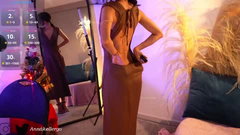 Snapshot of annakellergo chatting on December 31, 10:45 pm Anna k online show from December 31, 10:45 pm