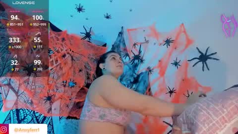 Snapshot of anny_ferrer1 chatting on October 23, 12:32 am Hello Open Pvt Moans from lovense Tell me Fav 14 34 69 Especial level 34 online show from October 23, 12:32 am