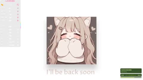 Anny  IG online show from February 5, 10:01 pm