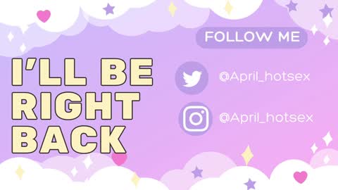 Snapshot of april_sommers chatting on December 7, 12:13 pm  April  online show from December 7, 12:13 pm