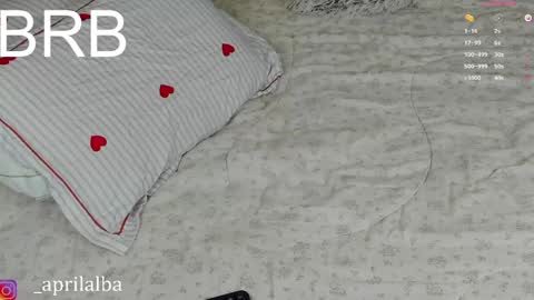 Snapshot of aprilinalba chatting on May 12, 1:25 am ALEKSANDRA POLYAKOVA online show from May 12, 1:25 am