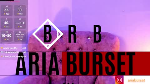 Aria online show from December 13, 4:38 pm