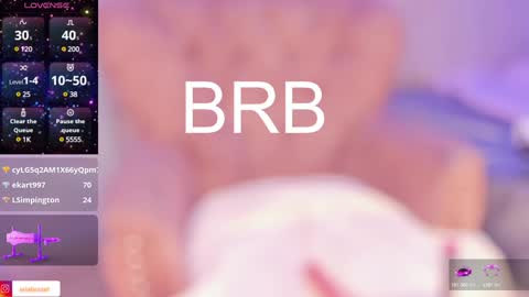 Aria online show from February 8, 2:49 pm