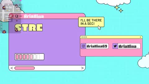 Snapshot of arianina chatting on February 1, 4:11 am Nina online show from February 1, 4:11 am