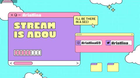 Snapshot of arianina chatting on February 8, 3:54 am Nina online show from February 8, 3:54 am