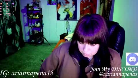 Arianna Pea online show from January 9, 2:25 am