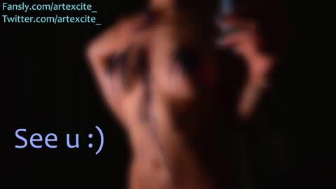 Snapshot of artexcite_ chatting on February 12, 3:05 pm Lina online show from February 12, 3:05 pm