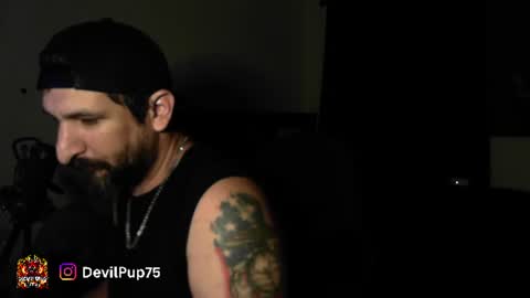 devilPup75 online show from July 30, 6:45 am