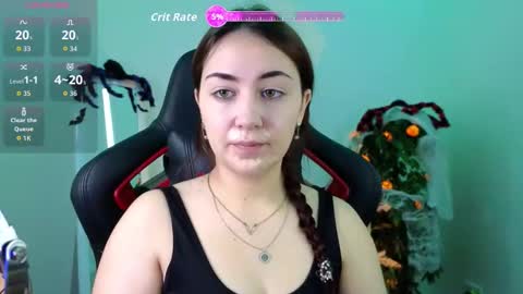 Snapshot of ashleyskott chatting on October 31, 7:42 am Ashley online show from October 31, 7:42 am