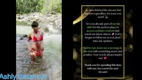 Ashly Betancur  online show from December 8, 9:24 am