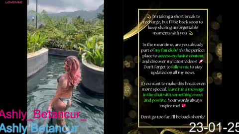 Ashly Betancur  online show from January 24, 4:16 am