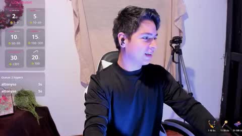 Snapshot of asta_kuro chatting on December 5, 6:00 am Asta Kuno online show from December 5, 6:00 am