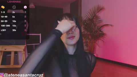 Snapshot of ateneasantacruz chatting on January 19, 12:49 am Atenea online show from January 19, 12:49 am