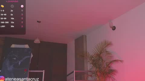 Snapshot of ateneasantacruz chatting on February 24, 3:02 am Atenea online show from February 24, 3:02 am