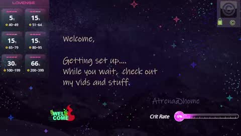 Snapshot of atrena chatting on December 20, 2:52 am Atrena online show from December 20, 2:52 am