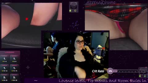 Snapshot of atrena chatting on January 1, 6:15 am Atrena online show from January 1, 6:15 am