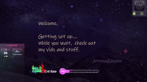 Snapshot of atrena chatting on January 15, 2:27 am Atrena online show from January 15, 2:27 am