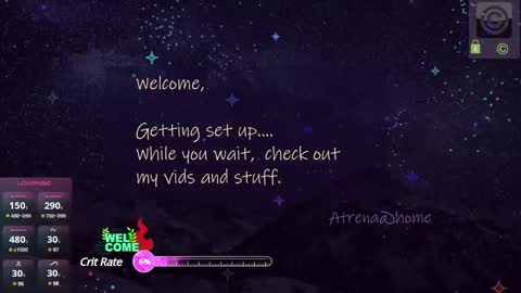 Snapshot of atrena chatting on February 6, 2:11 am Atrena online show from February 6, 2:11 am