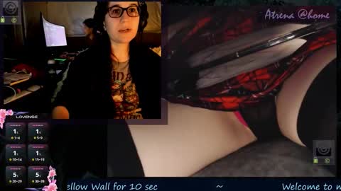 Snapshot of atrena chatting on October 12, 2:21 am Atrena online show from October 12, 2:21 am