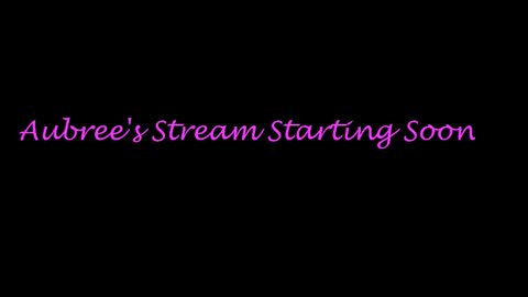 Aubree  Shae online show from October 10, 2:27 pm