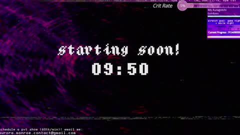 Aurora  Aura online show from December 15, 1:57 am
