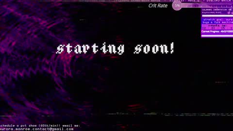 Aurora  Aura online show from February 7, 3:34 am
