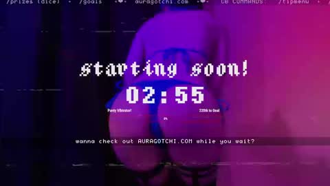 Snapshot of auragotchi chatting on March 19, 3:21 am Aurora Aura online show from March 19, 3:21 am