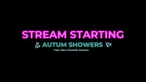 Autum Showers online show from June 12, 3:38 am
