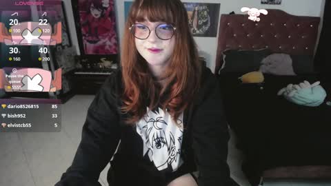 Snapshot of avril2809 chatting on December 18, 3:04 am Abril online show from December 18, 3:04 am