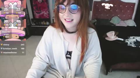 Snapshot of avril2809 chatting on February 13, 4:00 am Abril online show from February 13, 4:00 am