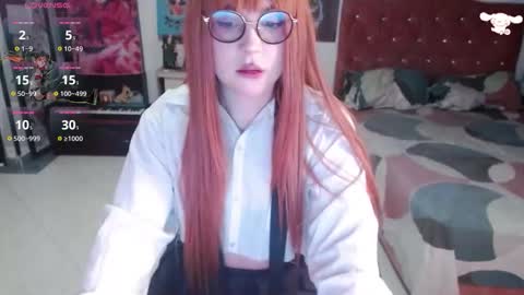 Snapshot of avril2809 chatting on October 14, 12:11 am Abril online show from October 14, 12:11 am