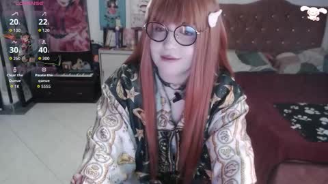 Snapshot of avril2809 chatting on December 1, 3:00 am Abril online show from December 1, 3:00 am