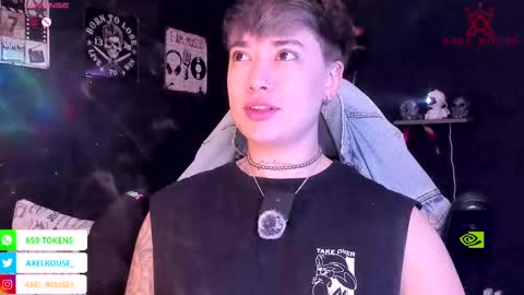 Axel Rouse online show from September 13, 3:01 pm