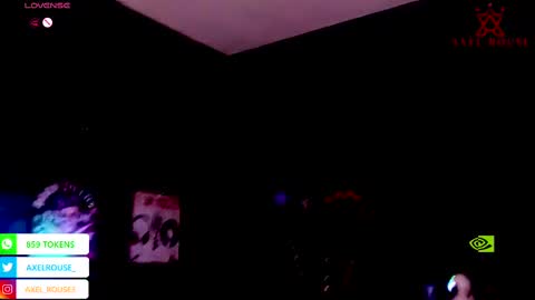 Axel Rouse online show from September 26, 6:45 pm