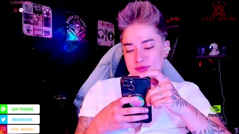 Axel Rouse online show from September 27, 3:50 pm