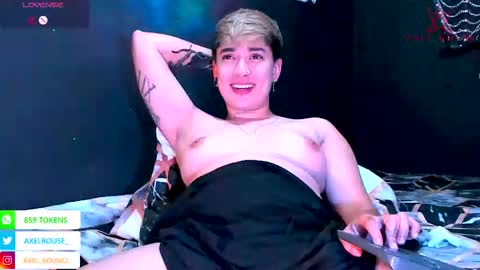 Axel Rouse online show from December 14, 12:05 am