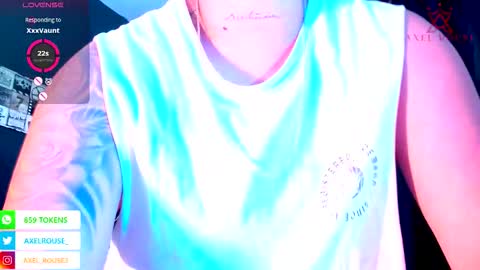 Snapshot of axel_rouse1 chatting on January 5, 5:49 pm Axel Rouse online show from January 5, 5:49 pm