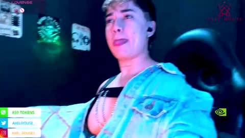 Snapshot of axel_rouse1 chatting on January 10, 5:48 pm Axel Rouse online show from January 10, 5:48 pm