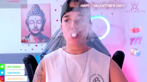 Axel Rouse online show from February 15, 6:15 pm