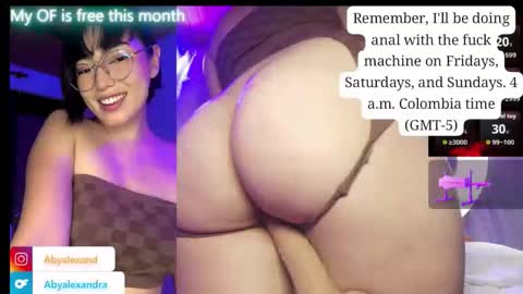 Alexandra followme on instragram abyalexand online show from October 15, 3:34 pm